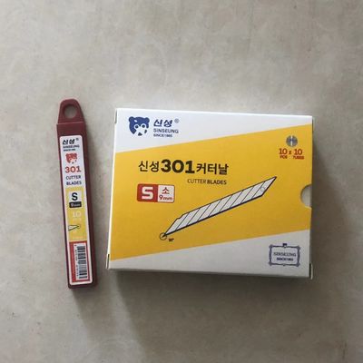 Beli Snap Blade Box Cutter 9mm Ukuran SK2 Baja Karbon Diasah Pada 30 derajat pembuatan online