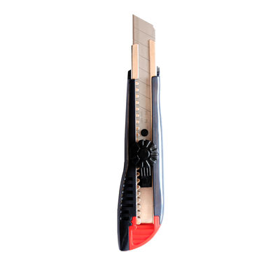 Beli 18mm 9mm Wheel Lock Utility Knife SINSEUNG L702 Hitam ABS Body Knife Dengan Rotary Knob pembuatan online