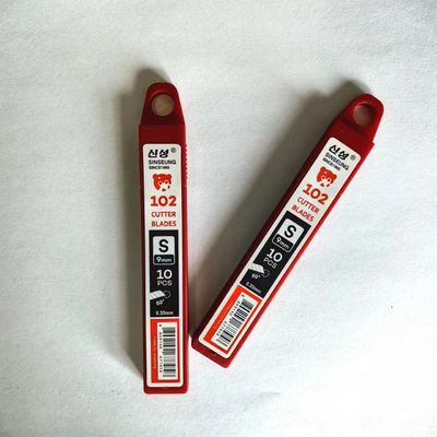 Beli 9mm Snap Off Blade Knife Angle S102 SK2 Baja Karbon Tinggi 60 derajat pembuatan online