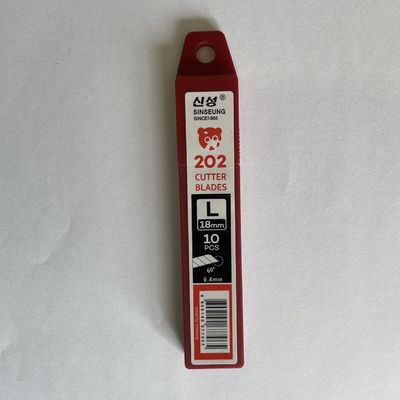 Beli Edge Cutter Blade Snap-Off 18mm Knife Super tajam 60 derajat Sudut SK2 pembuatan online