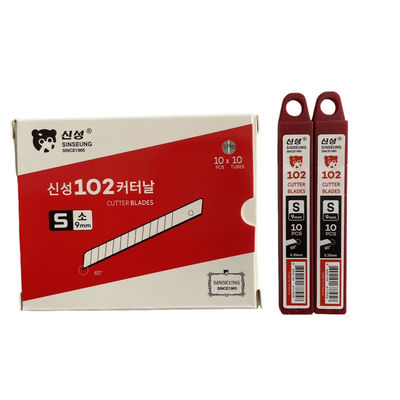 Beli Metal Snap Off Knife Utility SK2 Baja Karbon Tinggi 60 derajat Sudut S102 9mm pembuatan online