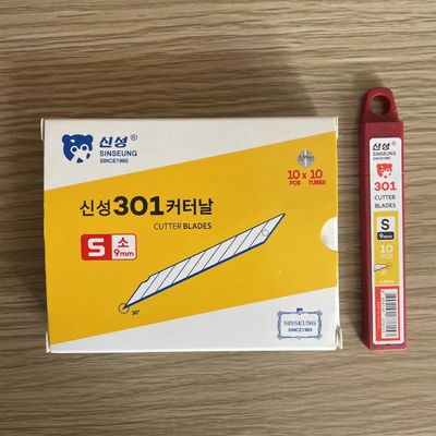 Beli Premium Snap Off Blade 0.38mm SK2 Baja Karbon 30 derajat Sudut Pemotongan 9 Segmen pembuatan online