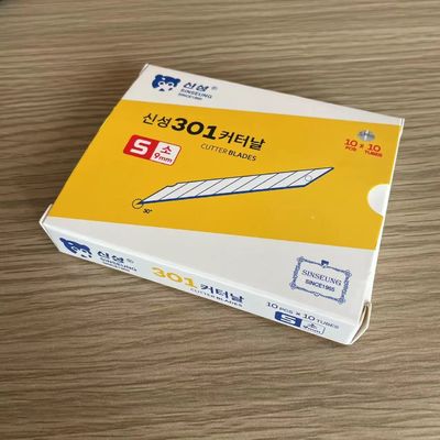 Beli Perak 9mm Snap Off Knife Steel Cutter Blades pembuatan online
