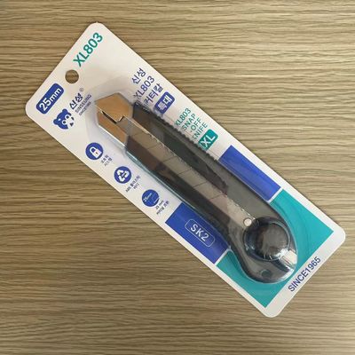 Beli Mekanisme penguncian tombol putar ABS TPR Alloy SK2 Hitam Pisau pemotong multifungsi pembuatan online