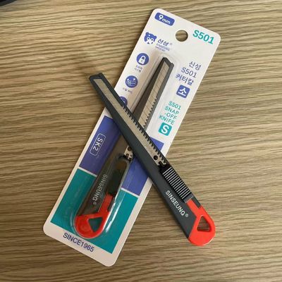 Beli Pisau utilitas dengan pegangan besi yang bisa ditarik dengan pisau baja SK2 yang bisa diganti pembuatan online