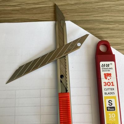 Beli 0.38mm Perak 9mm pisau pemotong untuk tugas berat dan pemotongan industri pembuatan online