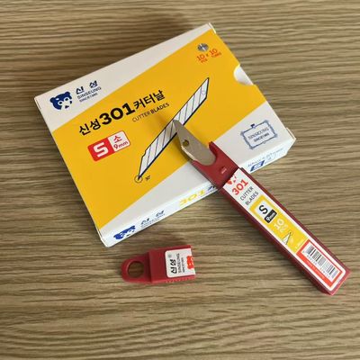 Beli Pisau pemotong 9mm perak terbuat dari baja karbon tinggi SK2 untuk kinerja yang tahan lama pembuatan online