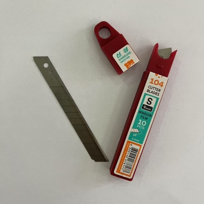 Beli S104 9mm pisau pemotong film jendela alat pencelupan pisau perak baja karbon tinggi pembuatan online