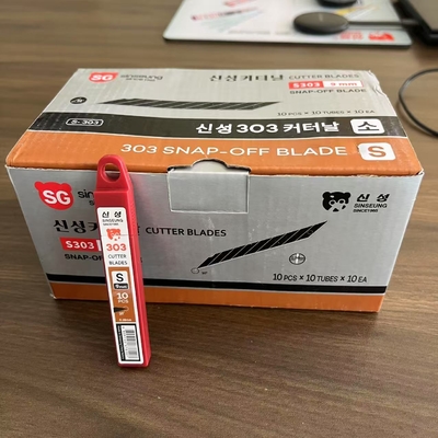 Beli Tingkatkan Pemotongan PPF Anda dengan Mata Pisau Pemotong 9mm yang Terbuat dari Baja Karbon Tinggi dan Ketebalan 0.38mm pembuatan online