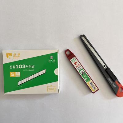 Beli 9mm Width Silver Small Cutter Blade for Heavy Duty Industrial Cutting pembuatan online