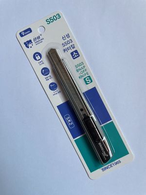 9mm Snap Off Utility Knife SK2 Baja 86mm Penggantian