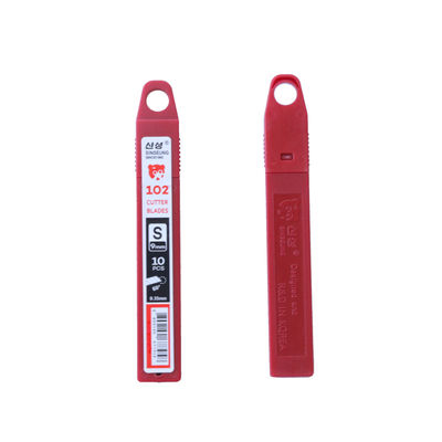 Perak 0,35mm tebal pisau utilitas Snap Blade 13 Segmen