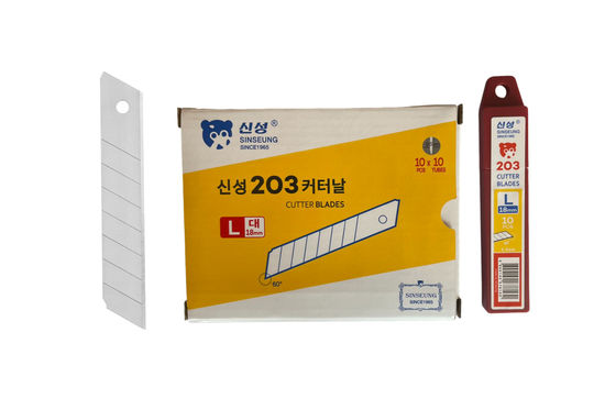 109mm Panjang 8-Segmen SK2 Steel Cutter Blades Dari Korea Selatan