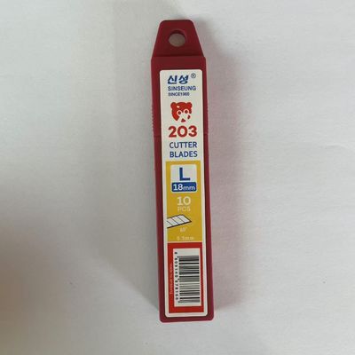 Mata Pisau SK2 Steel 8 Segmen 0.5mm 18mm Snap Off untuk Pemotongan Tugas Berat