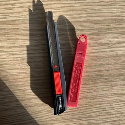 Precision 9mm Knife Blades 86mm Panjang 0,35mm Ketebalan 12 Segmen Untuk Pemotongan Bersih