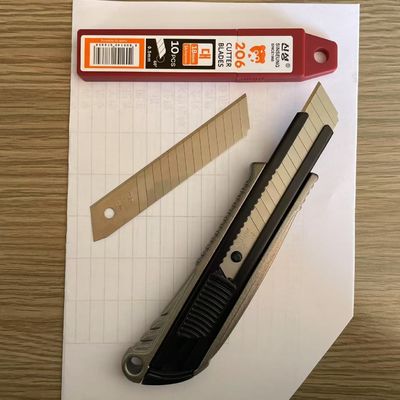 Kompatibilitas dengan sebagian besar pisau 18mm utilitas tahan lama 18mm Blade Edgers Top- Materi