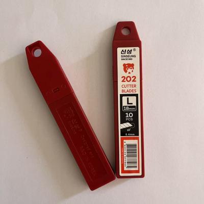 Mata Pisau DIY Esensial 18mm 8 Segmen Baja Karbon Tinggi