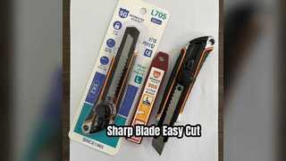 Pisau Utilitas 18mm yang Kokoh dan Portabel 160*45*17mm 90g Aluminium SK2 Blade untuk Profesional Dalam Perjalanan